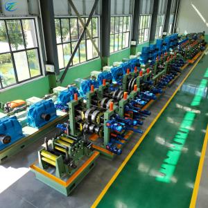 China Full Automatic Steel Tube Manufacturing Machine Roller Forming Mill on sale