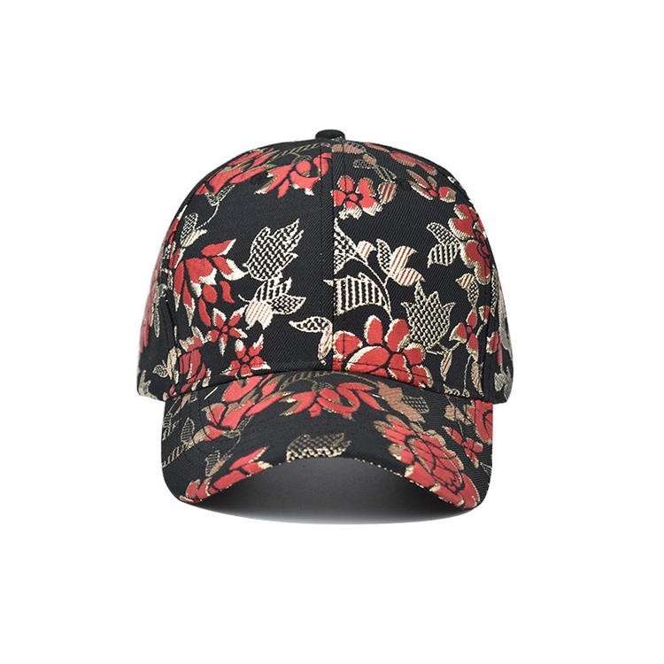 Customized Logo Baseball Caps Curved Brim 100% Cotton Sports Baseball Caps