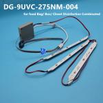 9 pcs leds UV Sterilizer Lamp 275nm 50mw DC7V for bag box Closet disinfection