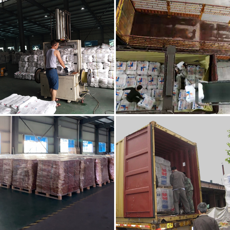 PP Plastic Tape Extrusion Cement Bag Square Bottom Empty Sack 25Kg