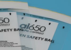 China Disposable 0.7mm 95kPa Biohazard Specimen Transport Bags wholesale