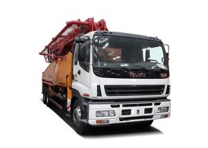 China 39 m Truck Mounted Concrete Cement Mixer Trailer Concrete Pump wholesale