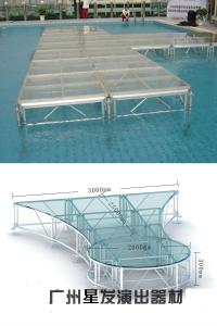 China Aluminum acrylic Stage , Catwalk Adjustable Alumimum Stagefor Fashion Show wholesale