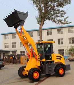 China mini backhoe type front end wheel loader good for your farm and garden wholesale