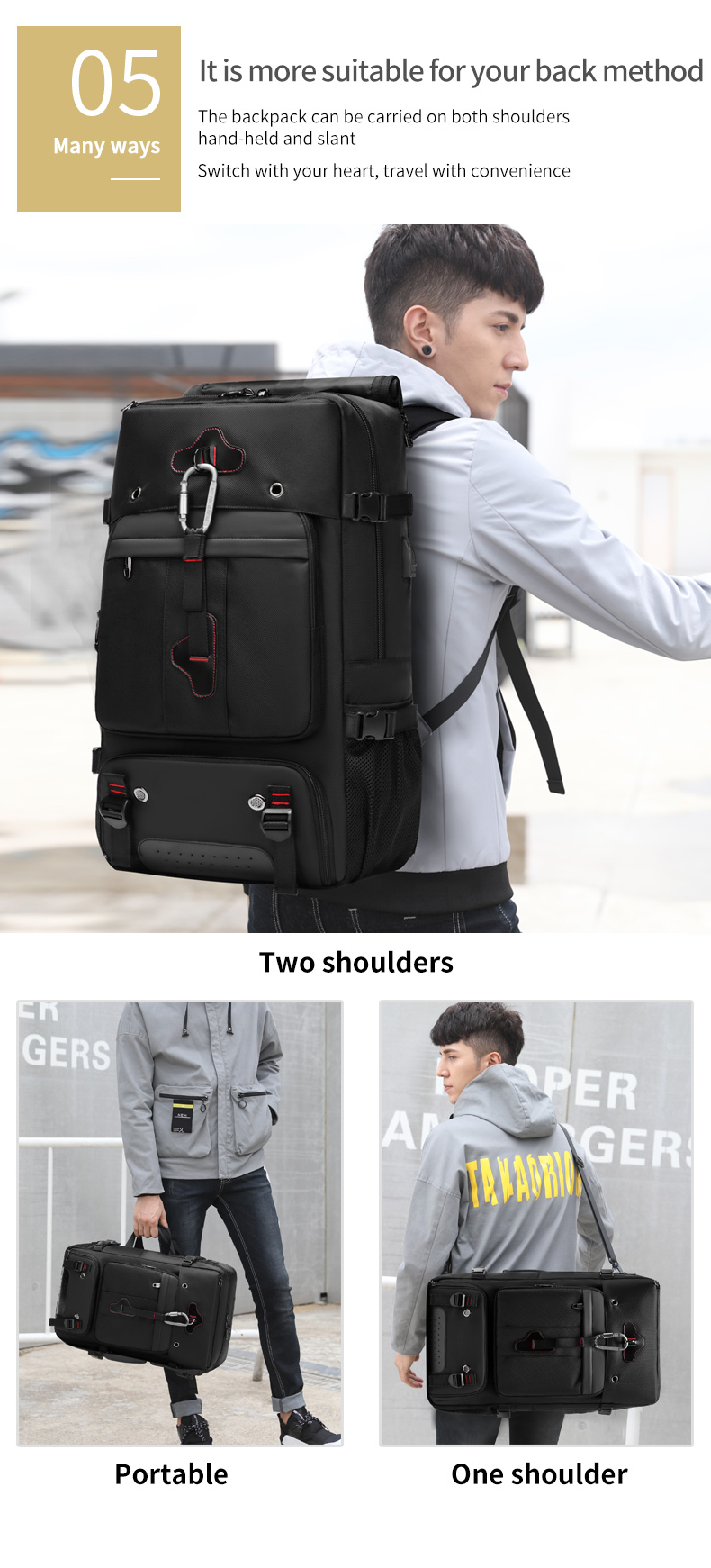 Wholesale Travel Outdoor Rucksack For Trekking Bag Hunting Backpack Bagpack Mountain Climbing Hiking Other Backpacks