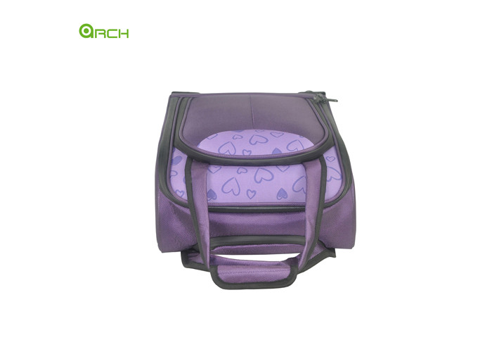 4 spinner wheels Underseat Luggage Bag with Carry Handle
