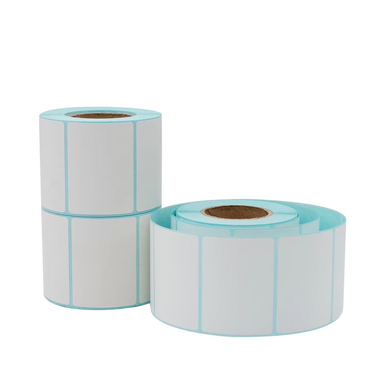 Barcode Printer Thermal Roll Labels Adhesive Direct Thermal Paper Customized
