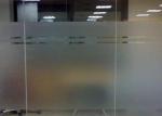 Customizable Frosted Privacy Glass with High Privacy Level and Scratch