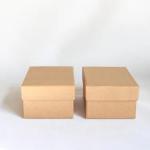 Socks 1200gsm Recycled Paper Gift Box Multi Size 4x4 Kraft Boxes