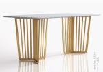 Rustproof Hotel Restaurant Furniture Square Modern Contemporary Dining Table 160