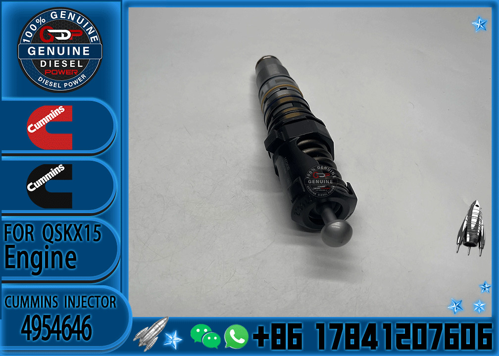 4954646 Genuine Diesel Engine Common Rail QSX15 Fuel Injector 4076963 4903028 570016 1521978