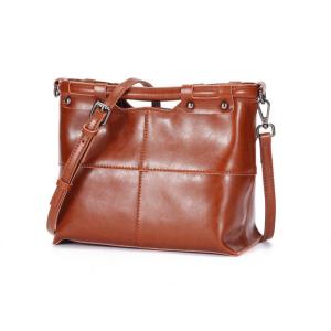 China Lady Handbags Cowhide Cross-body Bags Fashion Genuine Cow Leather Bag wholesale