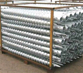 Solar Ground Mounted 45KN 6000mm No Dig Ground Screw Anchor For Shed