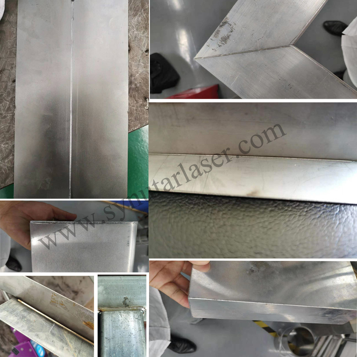 Light 1000W Handheld Laser Welding Machine 380V for Seamless Welding