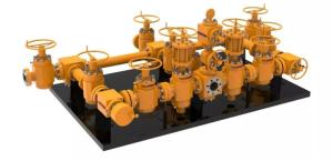 China API 6A Flange Connection Fracturing Equipment 35MPa -138MPa wholesale