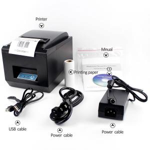China Desktop Restaurant Supermarket 80mm Receipt Printer Low Noise Easy Use wholesale