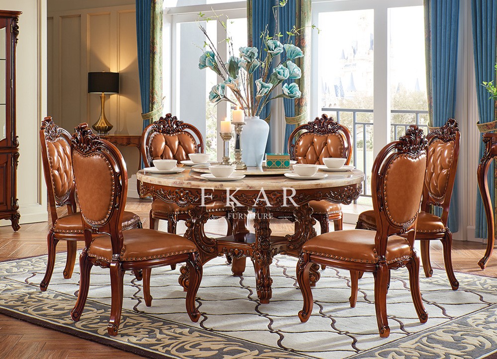 Luxury High Back Leather Upholstered Dining Chair OY-CY06