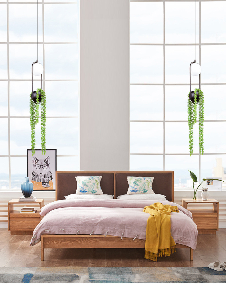 Creative Plant LED Pendant Lights Modern Indoor Lighting Grass Hanging Lamps(WH-GP-69)