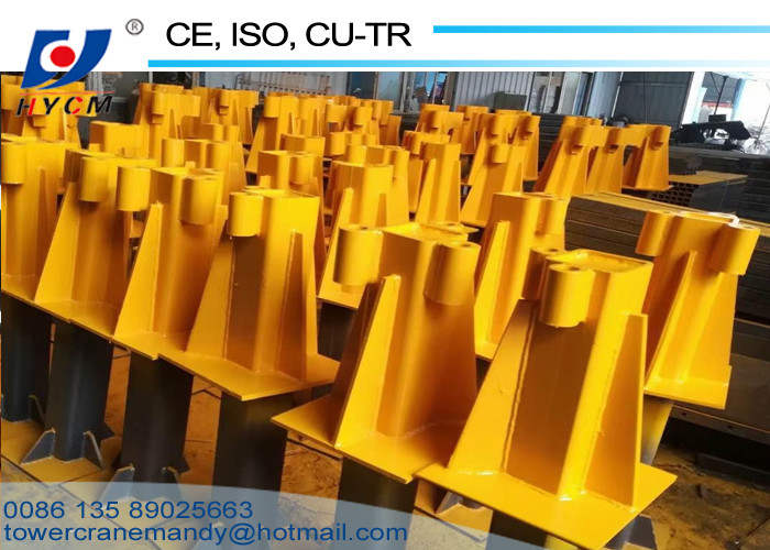 1.2ton Tip Load 60m Boom Length Variable Frequency Drive Hammer Head Tower Crane QTZ6012