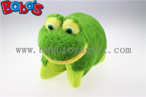China 38cm Soft Plush Frog Pet Pillow Stuffed Cushion wholesale