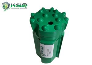 China Hard Water Well Drill Bits T45 89mm Ballistic Mining Drill Bits 4 Flushing Holes wholesale
