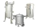 Industrial Clamp Connection Stainless Steel Bag Filter Housing For Liquid