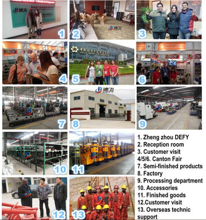 800m Multi-purpose DTH Drilling Rig, Core Sampling Drilling Rig, Water Well Drilling Rig for Sale