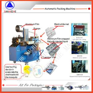 China Heat Sealable Mosquito Mat Making Machine Alumnium Film Packaging Machine wholesale