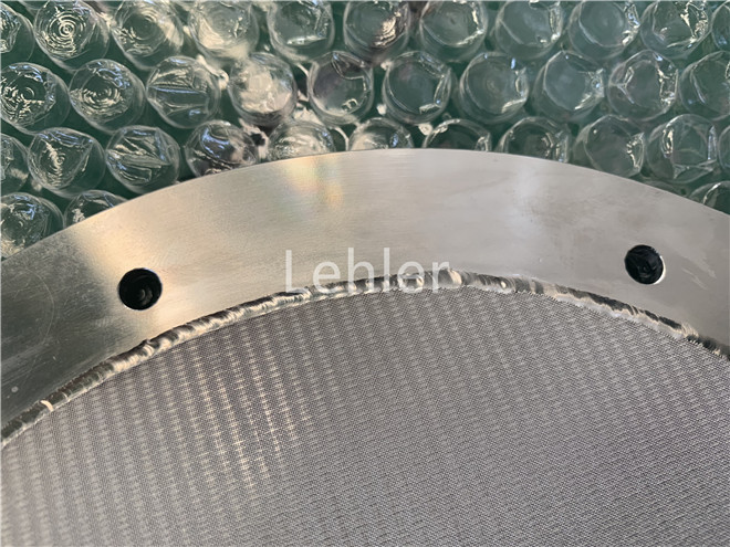 High Filtration Rate Sintered Wire Mesh Sintered Filter Plate Stainless Steel