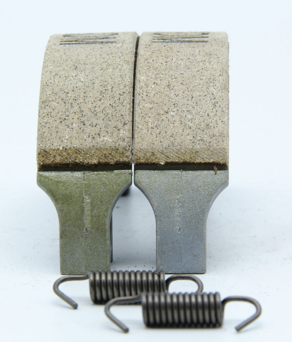 Manufacture RS125 motorcycle brake shoe lining motor/truck/car,auto spare parts,drum parking AX100 TVS
