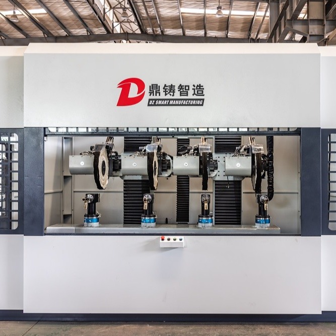 6 Axis DZ Servo CNC Automatic Polishing Machine For Bathroom Fittings