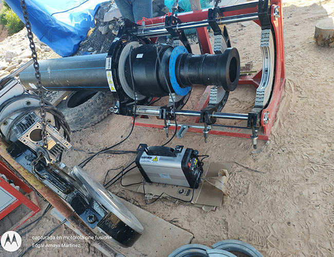 55V PE Electrofusion Welding Machine For 20-200mm Compact Design