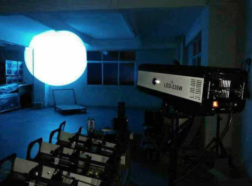 330w Concert LED Follow Spot Light Colorful , 30-60m Speed Of Light Distance