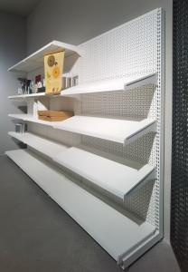 China Customize Color Supermarket Shelf Q195 Single Sided wholesale