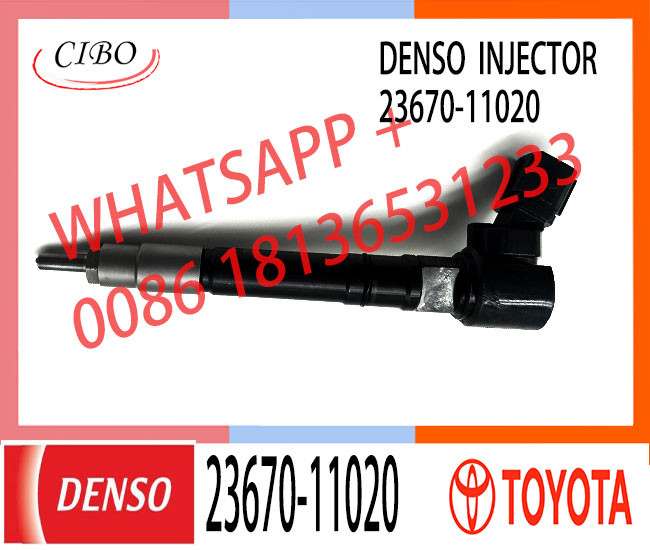 High Performance Diesel common rail Injector 23670-11010 23670-11020 for TOYOTA LAND CRUISER