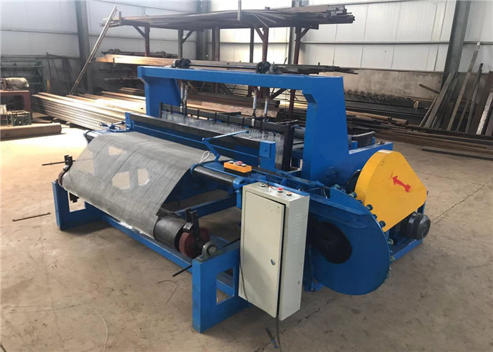 6mm-12mm Crimped Wire Mesh Weaving Machine High Speed Running Smoothly