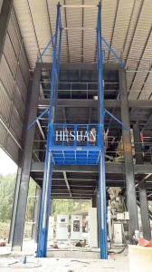 China 2000KG Residential Cargo Lift Hydraulic Outdoor Goods Lift For Mezzanine Floor on sale