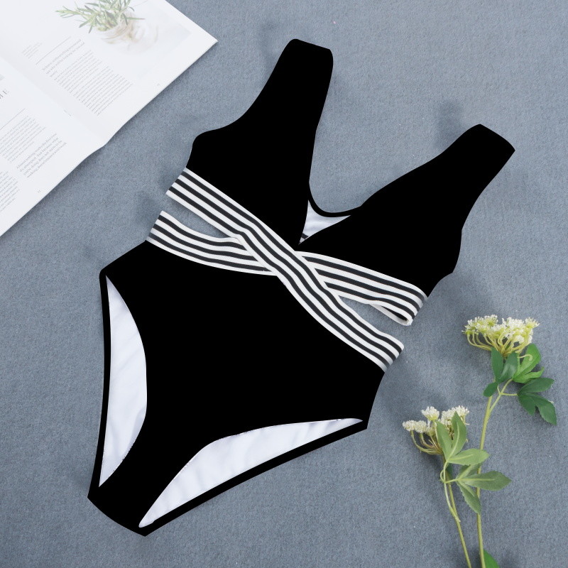 Tiered Layer Tie a Knot Front Top With Low waist Bikini swimsuit high cut