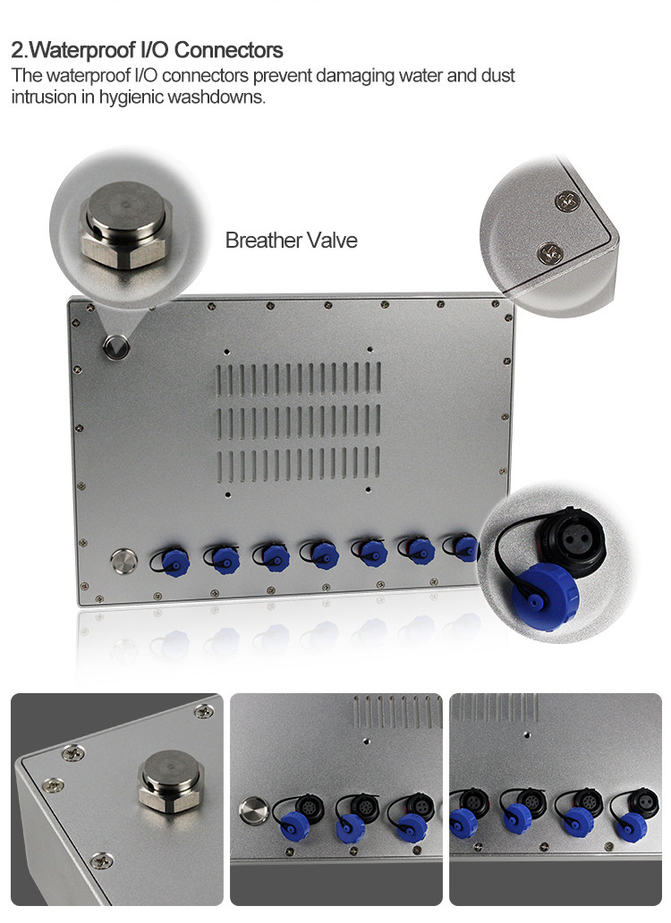 Waterproof All In One IP67 Panel PC Intel I5-6200U Dual Core