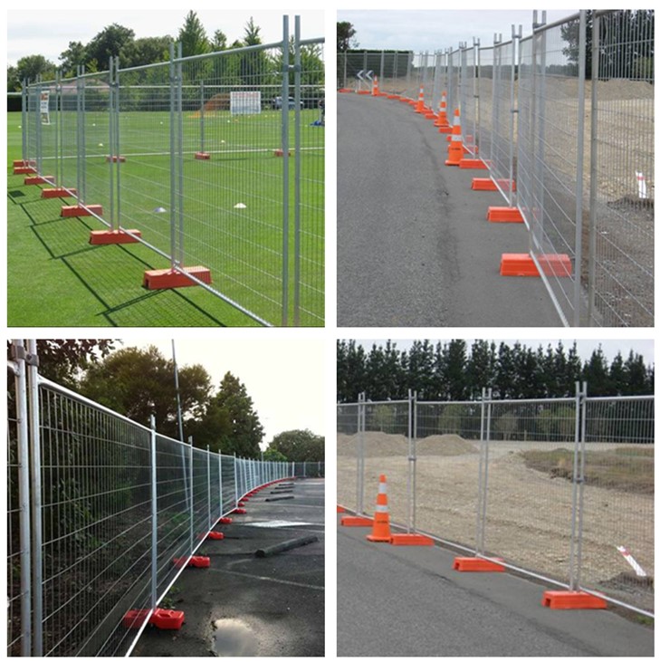 america parking lot welded standard temporary fence