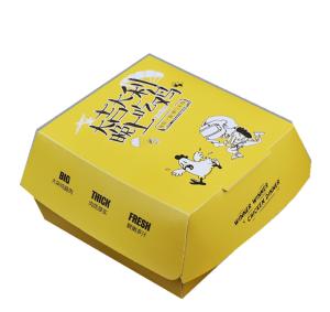 China Eco Friendly Burger Box Recycled Materials wholesale