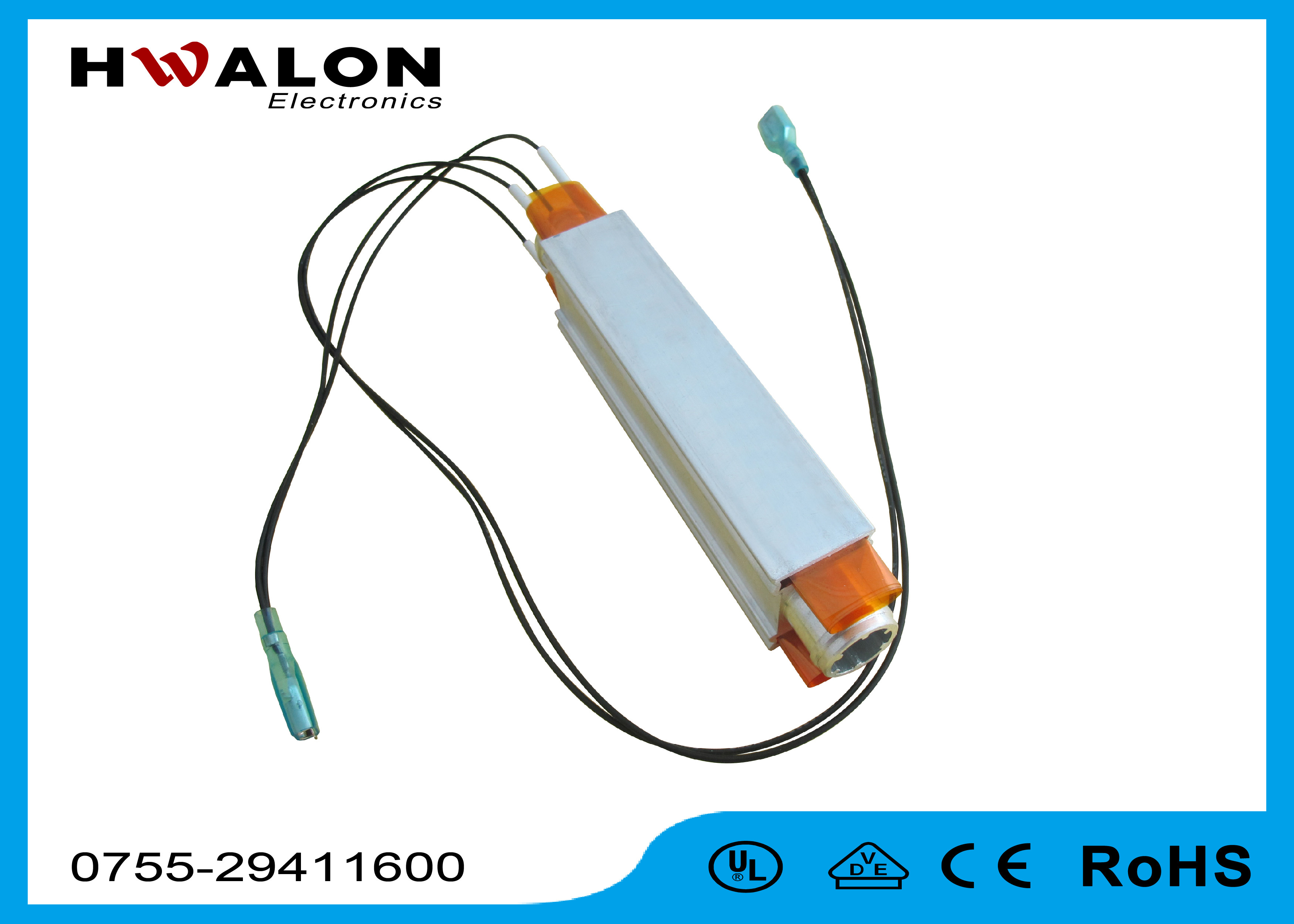 OEM ODM High Precision PTC Water Heater Stable Performance With Leads
