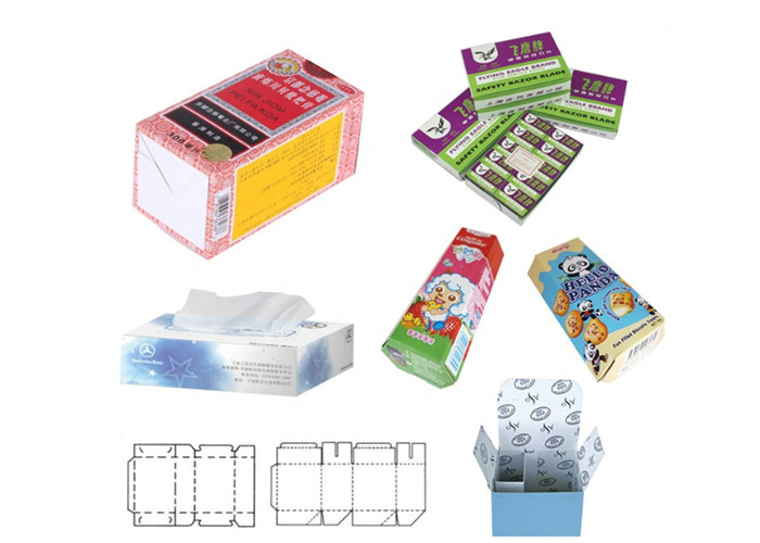 Modular Type Automatic Gluing Machine , Flexo Folder Gluer Convenient Operation
