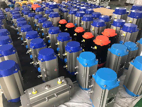 AT Pneumatic Actuators 32-400 Single Acting Rack And Piston Type ISO5211