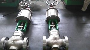 China Shock Resistant 1500LB Pneumatic Diaphragm Operated Control Valve wholesale