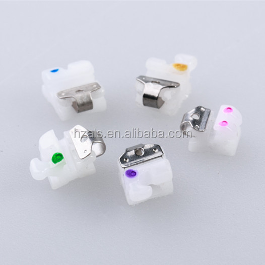 ISO Certified Metal Orthodontic Brackets .018 .022 Roth Self Ligating Metal Traditional Braces