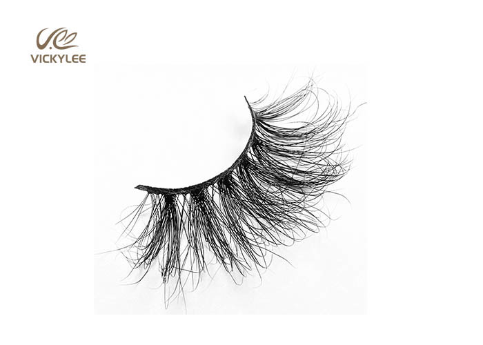 Whole Strip Fan Shaped 0.07mm Cluster Eyelash Extensions