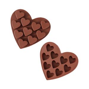 China OEM Love Shape Food Grade Silicone Biscuit Mold wholesale