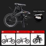 Sava Z0 Carbon Folding Bike , 14 inch foldable carbon fiber bike