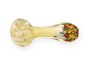 China 105g Hand Heady Glass Pipes Pyrex Spoon Bongs Oil Burners Nail Smoking Pipe 4.0inches wholesale